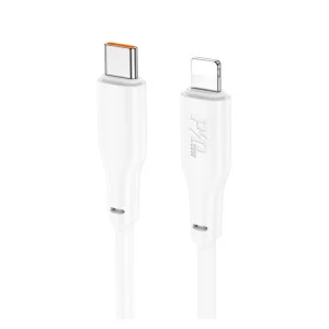 Кабель Hoco X93 Force Type-C to Lighting (PD20W) (1M) [White]
